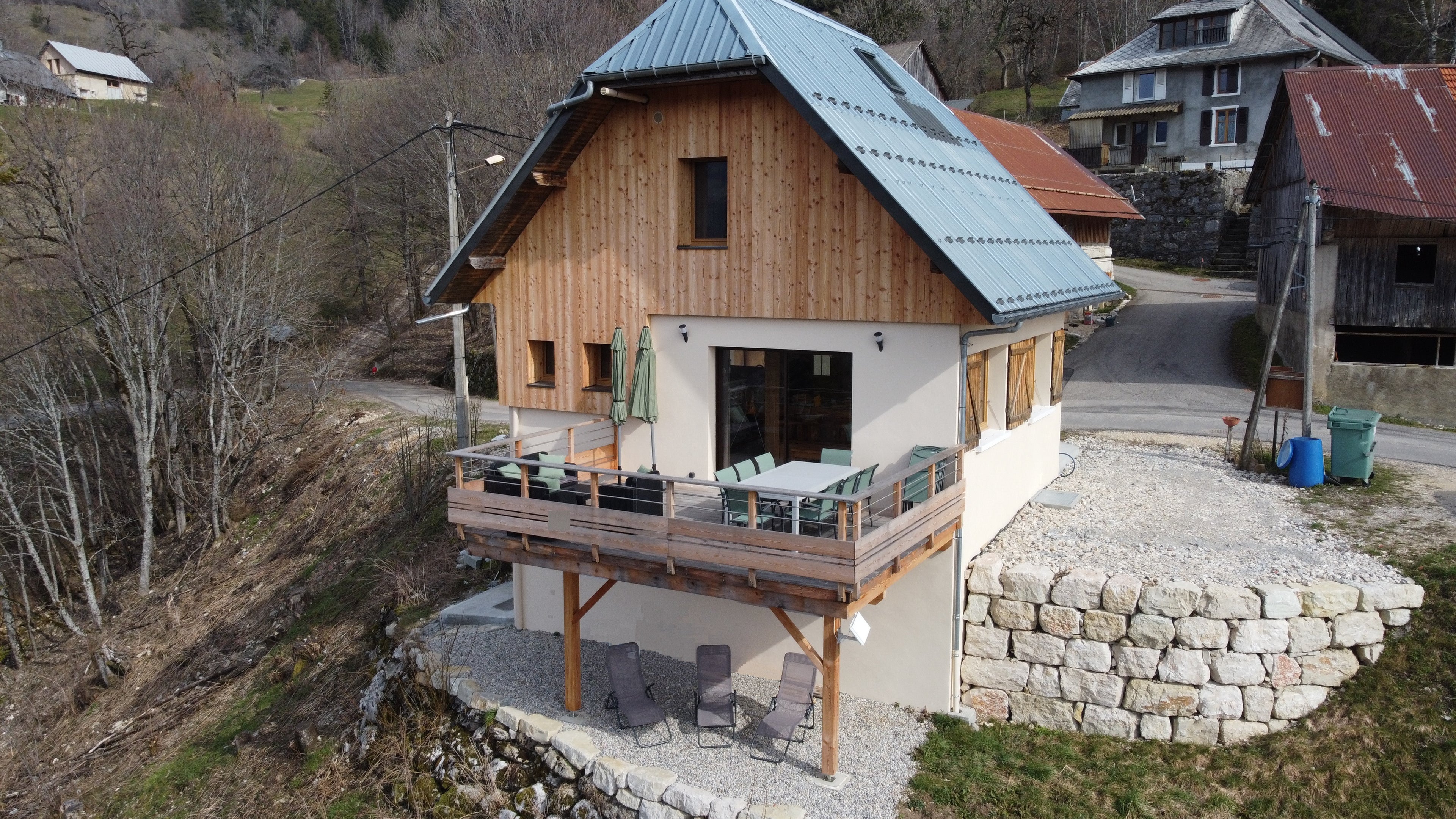 La Vénérèla, gîte de groupe avec vue montagne à Entremont-Le-Vieux en Chartreuse